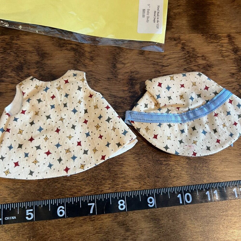 Handmade 9" baby doll swim outfit - Picture 3 of 5